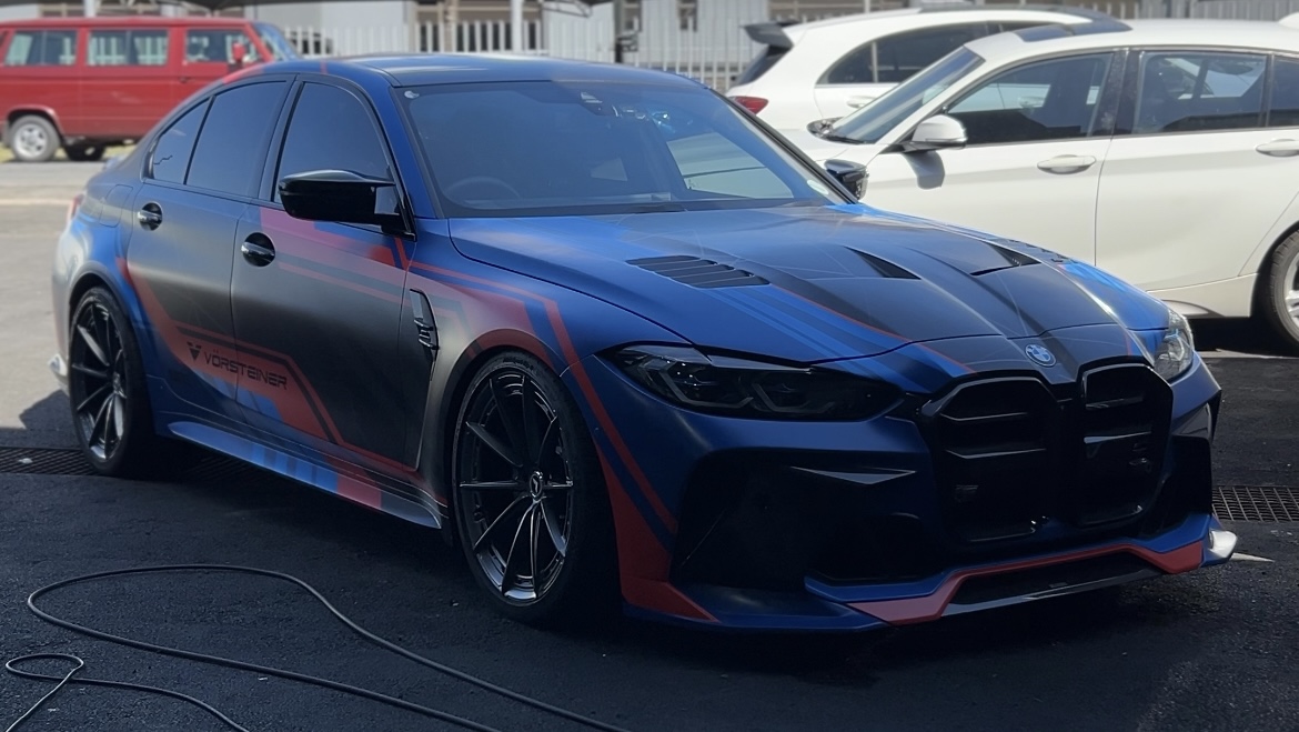 Paint protection film PPF installation